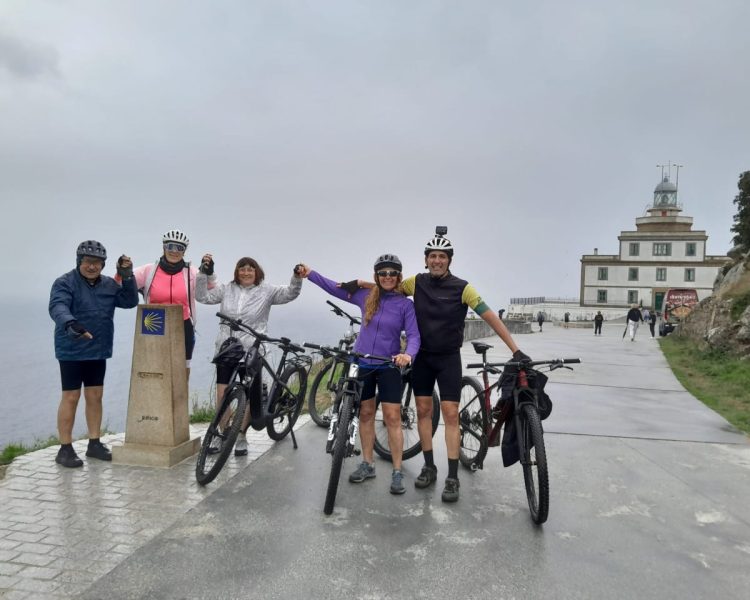 Camino de Finisterre en bici en E-Bike desde Santiago de Compostela